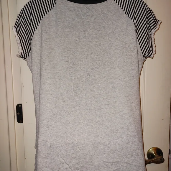 Disney Mickey Mouse Short Sleeve Pajama Top - Picture 8 of 12